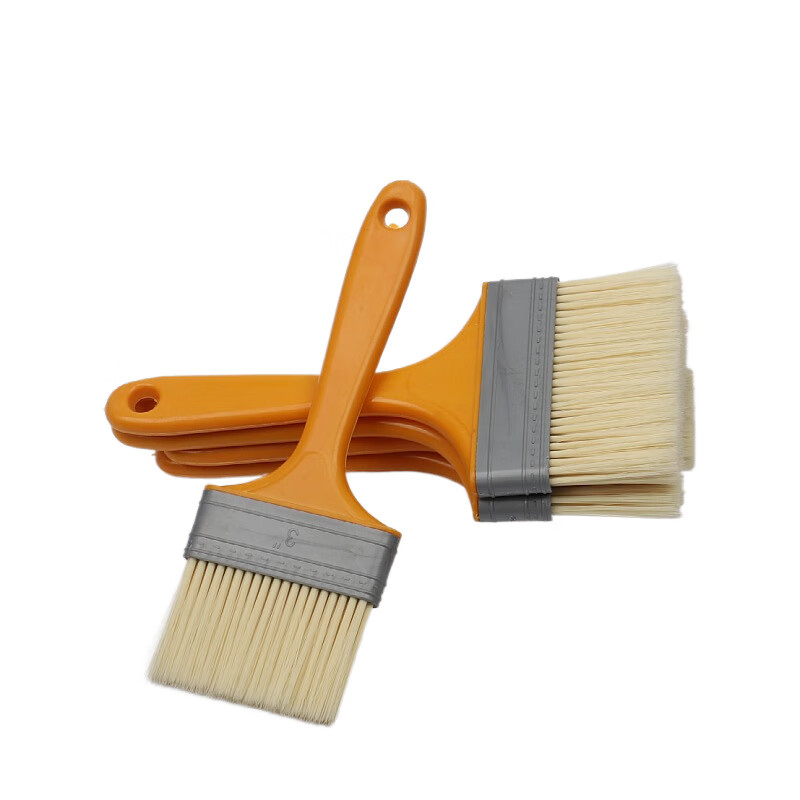 清潔刷理發刷內飾細節刷子軟毛清潔工具刷洗車刷子清洗刷 黃色 磨尖絲